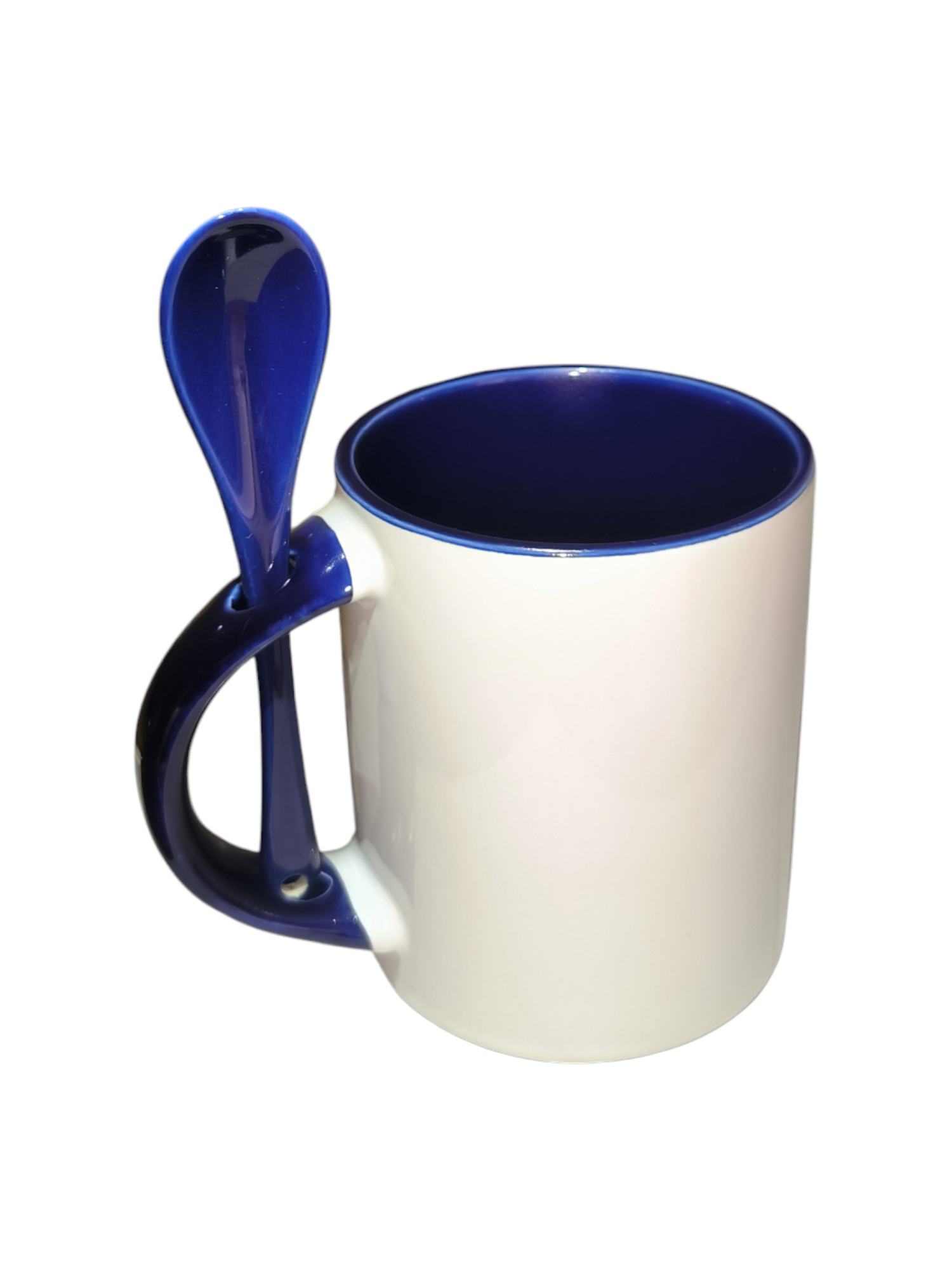 MUG 11 OZ INTERNO-CUCHARA AZUL OSCURO