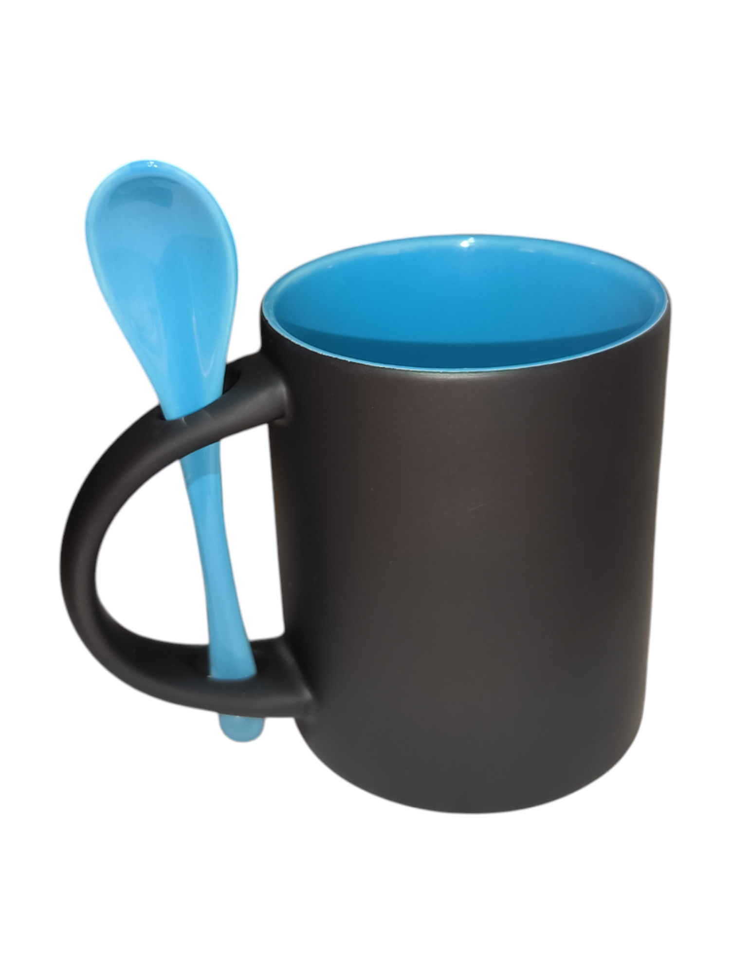 MUG 11 OZ MAGICO-CUCHARA AZUL CLARO