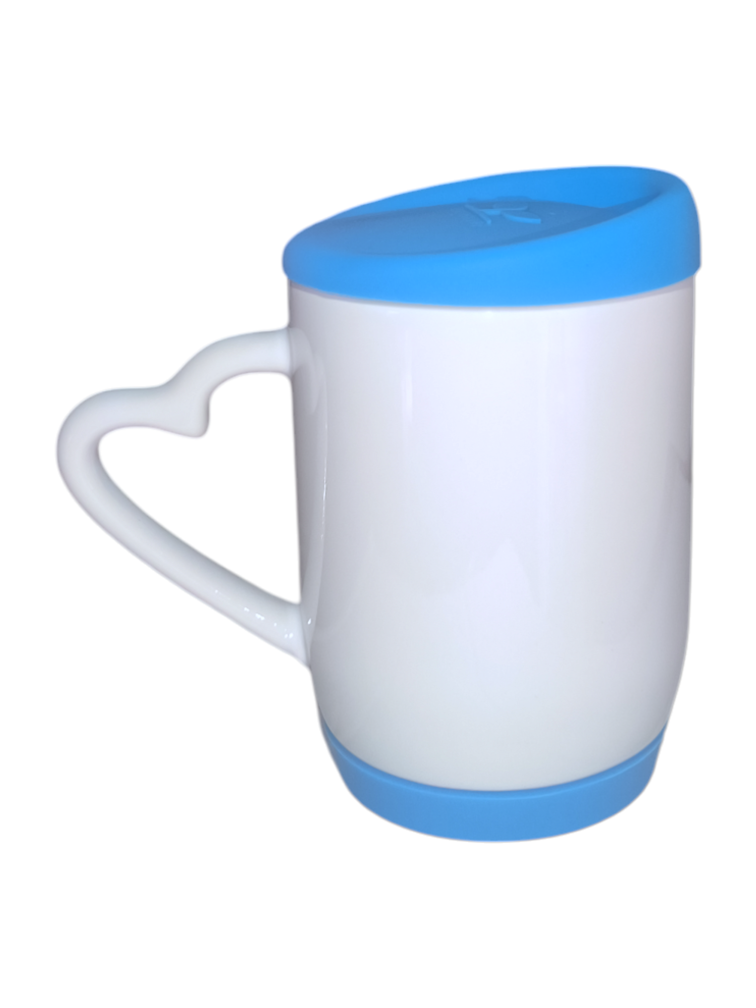 MUG 11 OZ SILICONA AZUL CLARO